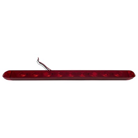 RACE SPORT 17In Screw Mount Hi-Power 9-Led Tail/Brake Light (Red W/ Red Lens) RS-17-RED